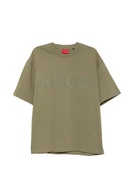 Tricou Hugo cu imagine verde