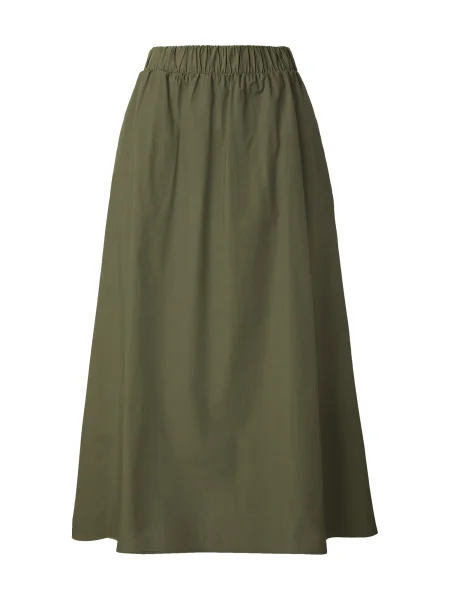 VILA Fustă închis verde