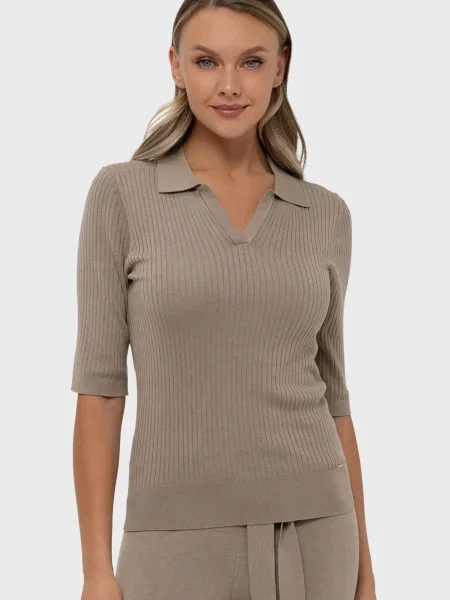 Поло Marc&andre бежевое