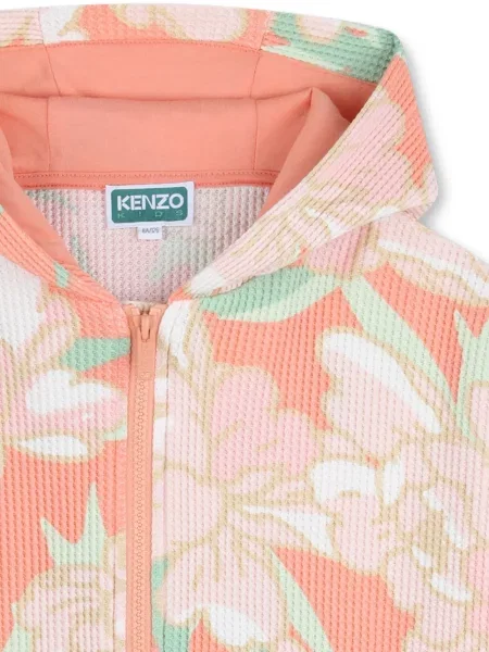 Kardigan dziecięcy Kenzo pomarańczowy