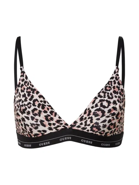 Guess Sutien fără armătură Bej negru