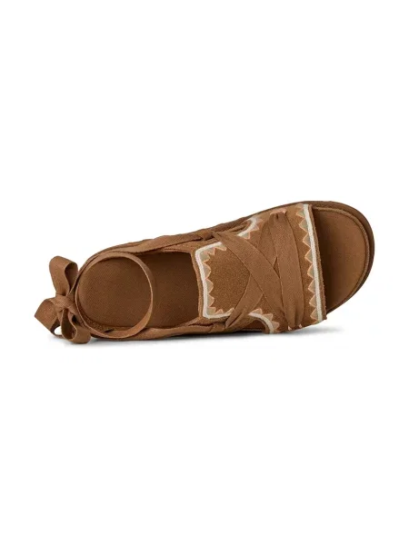 Замшевые босоножки Ugg