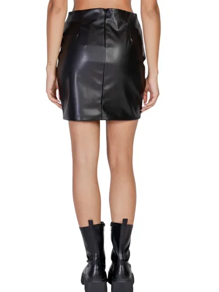 Fustă din piele Ichi negru