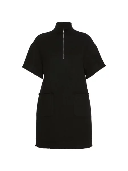 Μάλλινη φόρεμα Max Mara μαύρο
