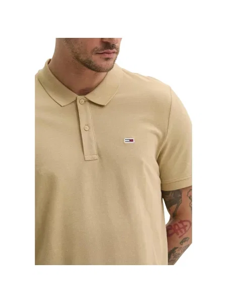 Polo majica Tommy Hilfiger bež