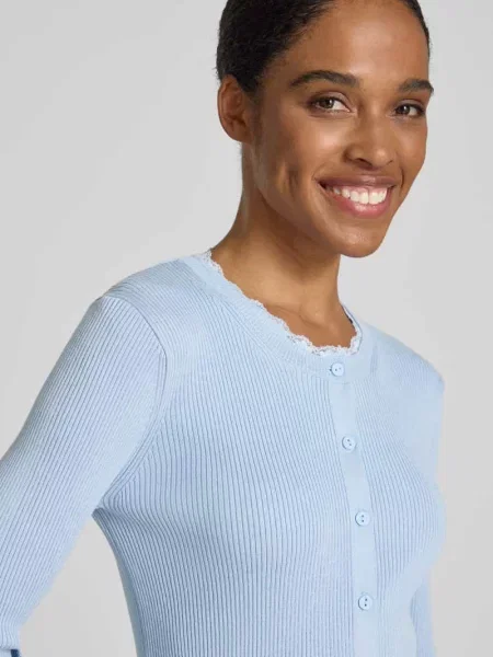 Kardigan rozpinany o kroju slim fit z mieszanki model WONDER' Vero Moda