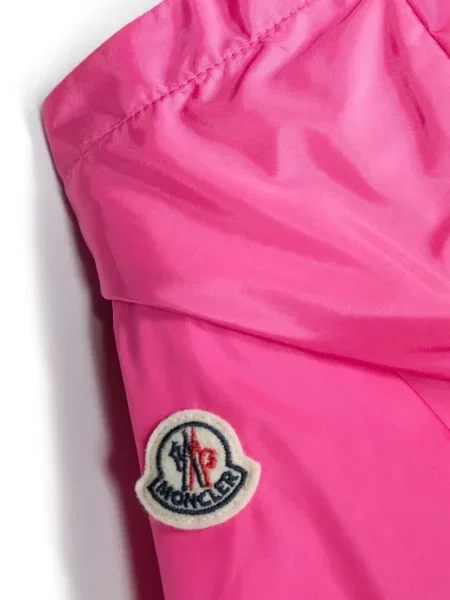Kurtka dziecięca Moncler Enfant różowa