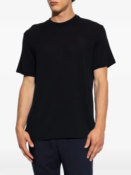 Tricou Paul Smith de lână albastru
