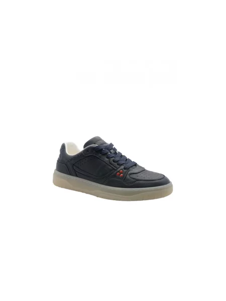 Sneakersy Peuterey skórzane niebieskie