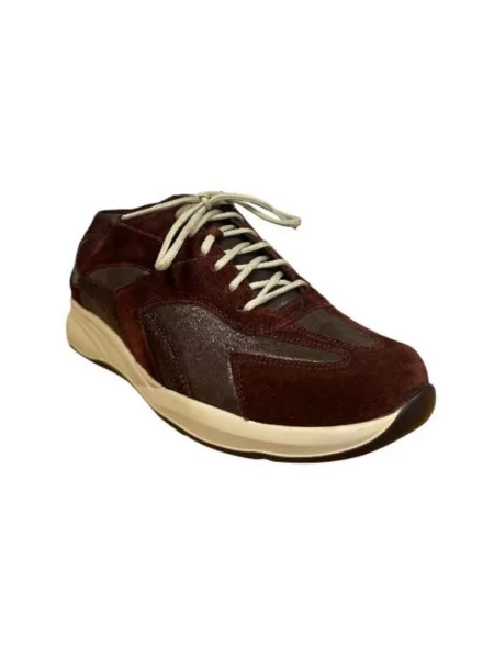 Sneakersy Durea skórzane czerwone