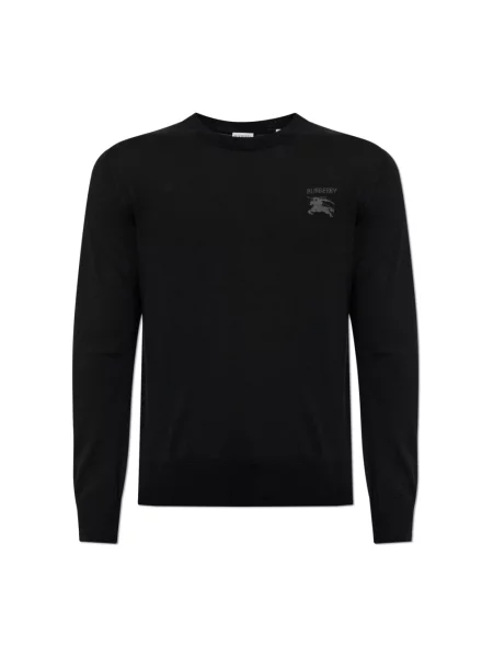 Sweter Burberry czarny
