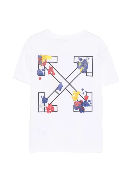 Koszulka dziecięca Off-white biała