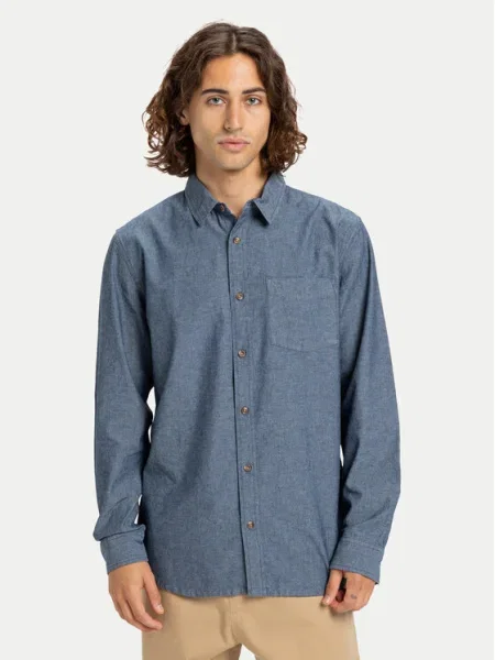 Quiksilver Cămașă Yosemite Chambrayls Bleumarin