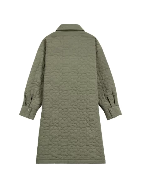 Matlasat palton Future Classics verde