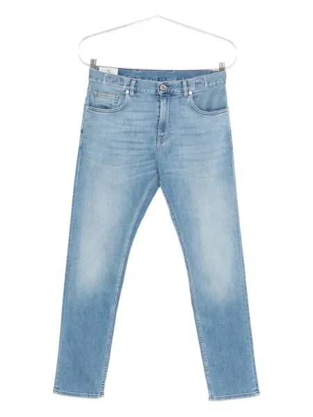 Džíny Eleventy s 5 kapsami modré