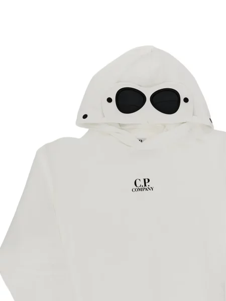 Bluza z kapturem dziecięca C.p. Company biała