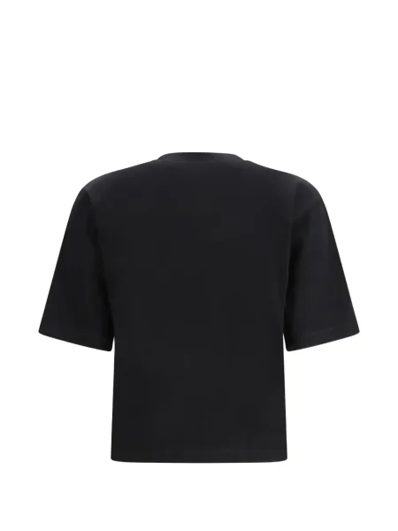 Tricou Off-white cu decolteu rotund alb