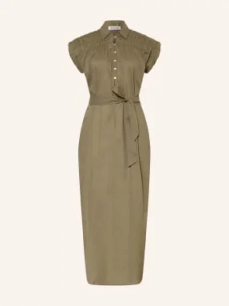 Sosue Košilové Šaty Maui khaki