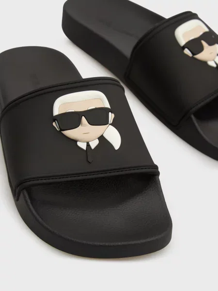 Шлепанцы Karl Lagerfeld черные