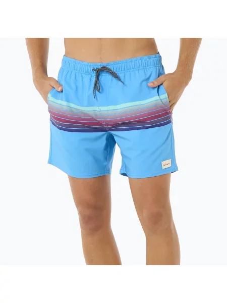 Мъжки бански шорти Rip Curl Surf Revival Volley blue paint синьо