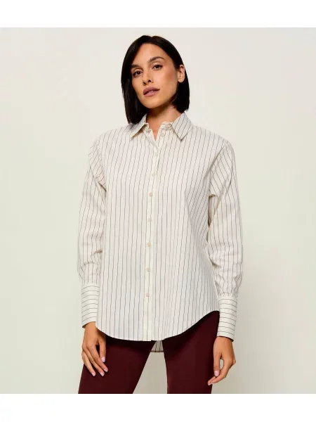Patrizia Pepe Cămașă | Relaxed fit alb