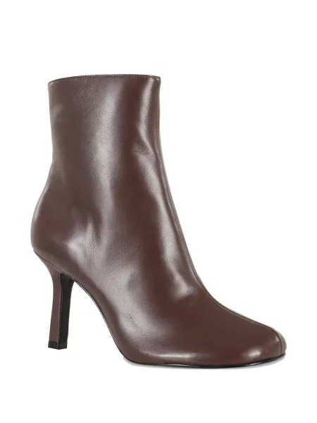 Botine Schutz din piele maro