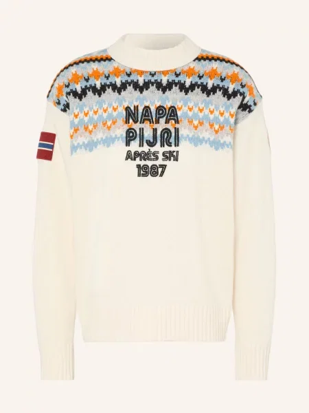 Napapijri Sweter D-Fiames C beige beżowy