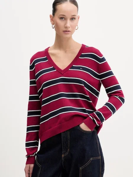Tommy Jeans pulover za žene od pamuka