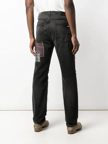 Blugi Amiri de mohair negru