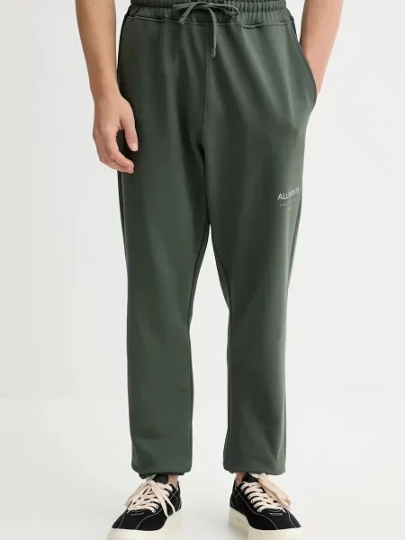 Спортивні штани AllSaints UNDRGRND однотонні сірий