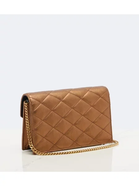 Colier Saint Laurent din piele maro