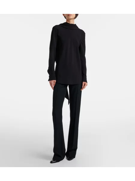 Top The Row drapat negru