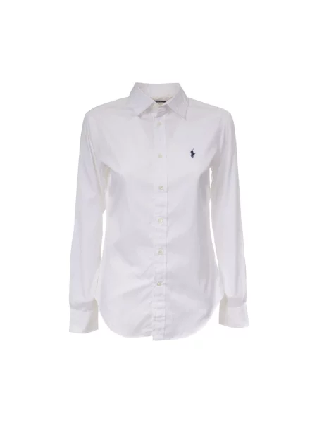 Koszula Polo Ralph Lauren z twillu biała