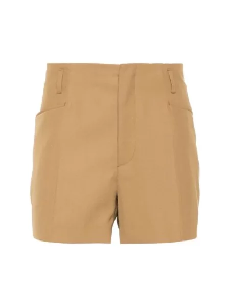 Krótkie szorty Dries Van Noten beżowe