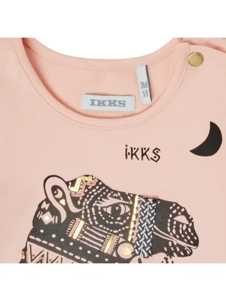 Tricou copii Ikks roz