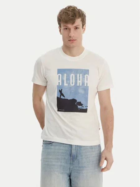 JOOP! Jeans Majica JJJ-Lanakila Écru