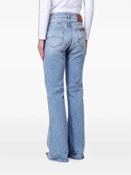 Trapéz kiszélesedő farmer Emporio Armani kék
