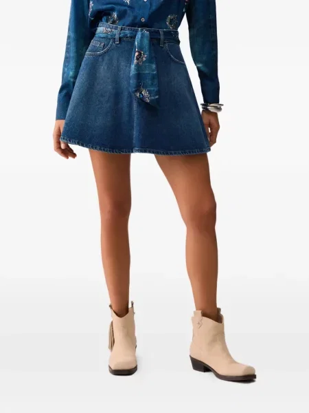 Fusta mini Liu Jo albastru