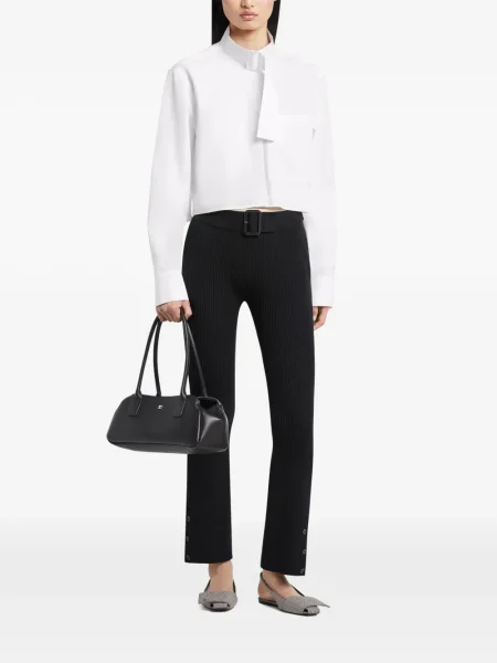 Pantaloni Courreges negru