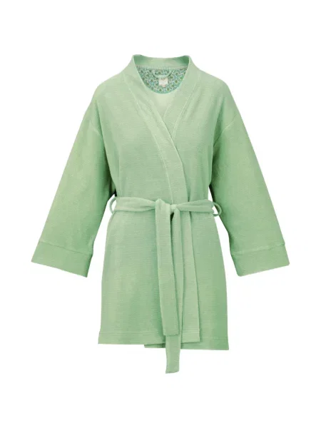 Geacă Pip Studio cu guler-șal verde