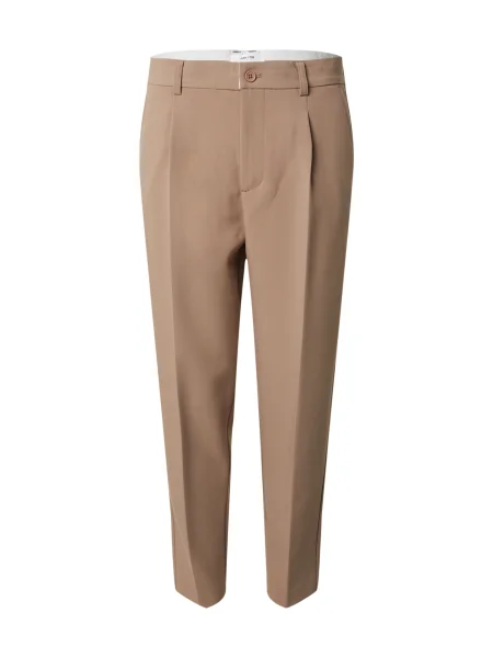 DAN FOX APPAREL Pantaloni cu dungă Toni brocart