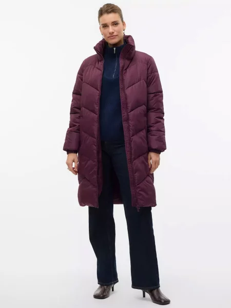 Зимова куртка Vero Moda бордовий