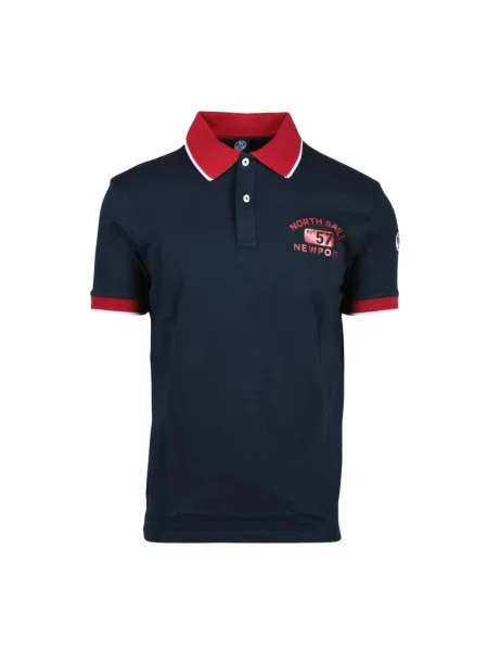 Koszulka polo North Sails niebieska
