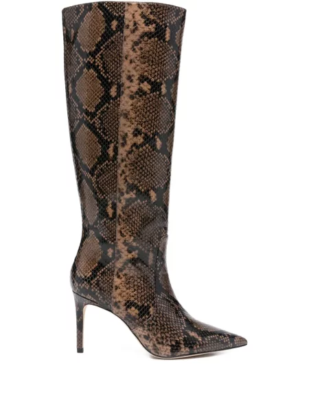 Botine Stuart Weitzman din piele maro