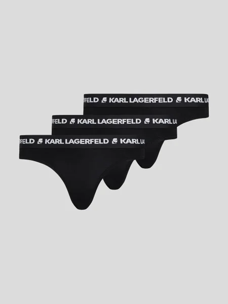 KARL LAGERFELD Set de bikini﻿ negru