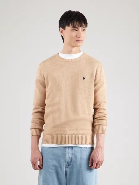 Polo Ralph Lauren Pulover închis bej