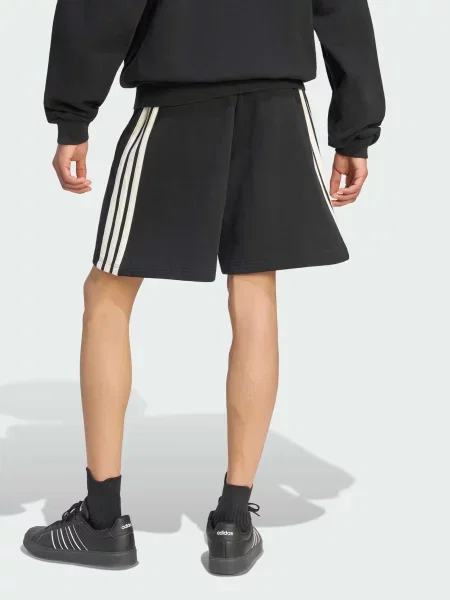 Повсякденні шорти adidas 3 Stripes комбінований верх чорний