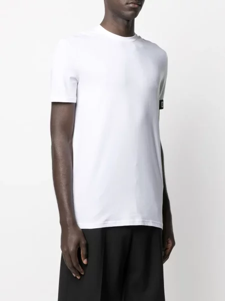 Tricou Dsquared2 cu autograf alb