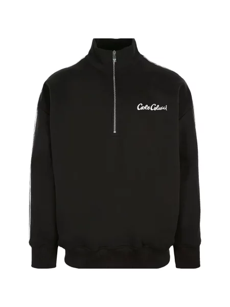 Bluza Carlo Colucci w paski czarna