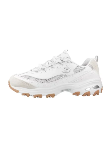 Sneakersy Skechers skórzane białe